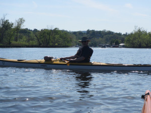 Kayaking on Hudson 2