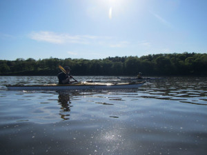 Kayaking on Hudson 3